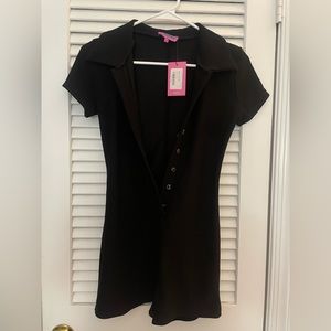 Edikted Black Romper